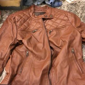 Cavallini brown leather jacket